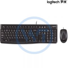 罗技 MK120 有线键盘鼠标套装（USB接收器）