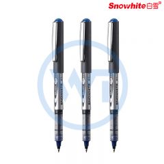 白雪(snowhite) PVR-155 中性签字笔 0.5mm 子弹型 蓝色 12支/盒