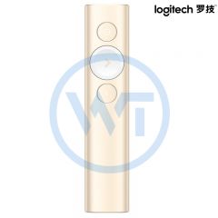 罗技 Spotlight 无线演示器/翻页笔（非激光） 金色