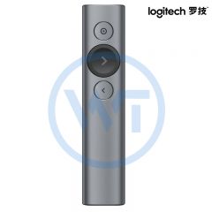 罗技 Spotlight 无线演示器/翻页笔（非激光） 银灰