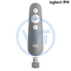 罗技 R500 无线红光翻页笔/演示器 灰色
