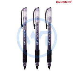 白雪(snowhite) T5 速干中性笔 0.5mm 子弹型 黑色 12支/盒