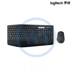 罗技 MK850 无线键盘鼠标套装 优联2.4G接收器 黑色