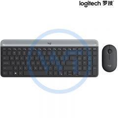 罗技 MK470 无线键盘鼠标套装 USB接收器 黑色