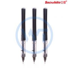 白雪(snowhite) N05 直液式走珠笔笔芯 0.5mm 针管型 黑色 20支/盒