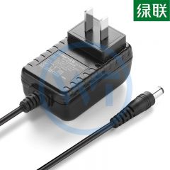 绿联 30594 电源适配器/充电器（12V1A ）1.5米 黑色（30594）