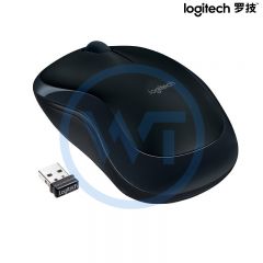 罗技 B175 无线鼠标 USB接收器 黑色