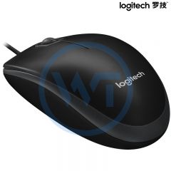 罗技 B100 有线鼠标1.8cm 黑色