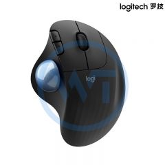 罗技 ERGO M575 无线轨迹球鼠标 USB接收器 石墨黑