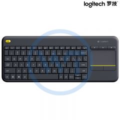 罗技 K400 Plus 无线触控键盘 USB优联接收器 黑色