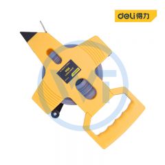 得力 DL9050 塑壳架式钢卷尺 50m*12.5mm