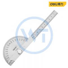 得力 DL7306 角度尺 150mm