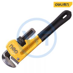 得力 DL2508 管子钳8英寸 180mm