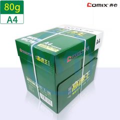 齐心 C4784 A4晶纯高速王复印纸80g 500张/包 5包/箱