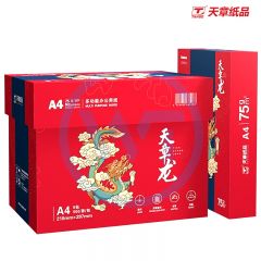 天章龙 A4打印纸/复印纸75g 500张/包 5包/箱