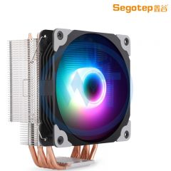 鑫谷 冷锋霜塔T5 电脑CPU散热器 塔式散热器 RGB炫彩光效
