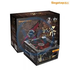 鑫谷 战斧750 PLUS 背线版 额定650W 台式电脑电源 支持中塔机箱背线