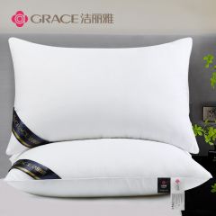 洁丽雅 Grace 枕头枕芯 纤维软枕芯 单只装