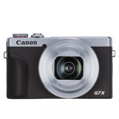 佳能（Canon）PowerShot G7 X Mark III G7X3 数码相机银色 （约2010万像素/平滑皮肤模式/4K视频拍摄）