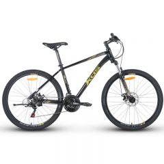 喜德盛（xds）山地自行车黑客380禧玛诺后变速21速X6铝合金车架前后碟刹学生车 幻彩黑金 17寸车架高
