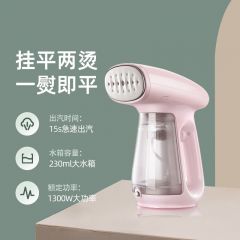 小熊（Bear）挂烫机手持熨斗家用蒸汽挂烫机烫衣机衣服熨斗便携小型蒸汽熨烫机电烫斗GTJ-A13C1