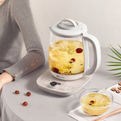 小熊（Bear） 养生壶煮茶壶花茶壶煎药壶全自动家用玻璃一体1.8升电热水壶保温 1.8升大容量丨配滤网 YSH-C18P1