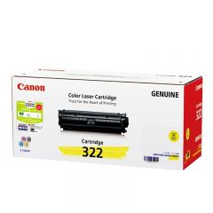 佳能（Canon）CRG-322Y 原装硒鼓 适用佳能LBP9100Cdn 黄色 约7500页
