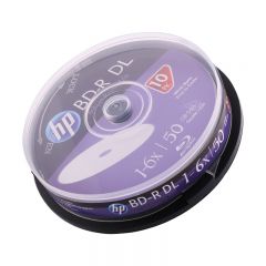 惠普 6X BD-R DL 50GB蓝光双层刻录盘 10片装