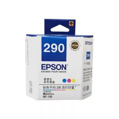 爱普生  290彩色 原装墨盒 适用WF-100/110 200页