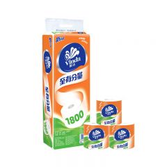 维达 V4081 卫生卷纸 180克 4层 10卷/提 6提*1箱装