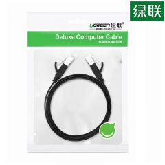 绿联 NW101 六类扁平网线 黑色 3米 (50186)