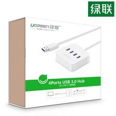 绿联 CR118 分线器USB3.0 4口 0.5米（30201）