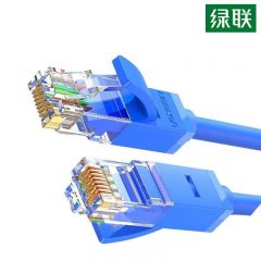 绿联 NW102 六类网线【2条装】蓝色 2米 11202