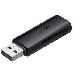 绿联 60722 CM264 多功能读卡器 USB3.0转SD/TF 双卡双读