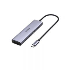 绿联 20956 CM511 六合一多功能拓展坞（Type-C转HDMI+3口USB3.0+SD/TF）