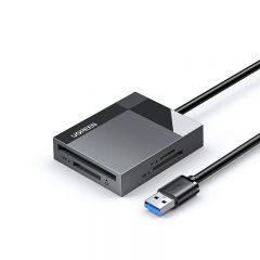 绿联 30335 CR125 多功能读卡器 USB3.0转SD/TF/CF/MS 多卡多读 1米