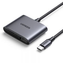 绿联 80798 CM387 多功能读卡器（Type-C转SD/TF3.0+USB2.0）