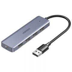 绿联 15919 CM219 4口分线器 USB3.0 线长2米