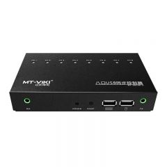 迈拓维矩 MT-KM108-U KM同步控制器 8口切换器 USB2.0接口