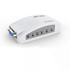 迈拓维矩 MT-TP02 AV转VGA转换器 老式电视机机顶盒视频转换器