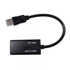 迈拓维矩 MT-UH02 USB转HDMI转换器/USB转HDMI扩展显示卡