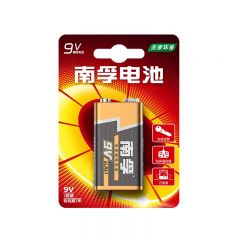 南孚 9V电池 6LR61 1粒/卡 2卡装