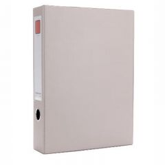 齐心 A1236 磁扣式PVC档案盒 A4 灰色