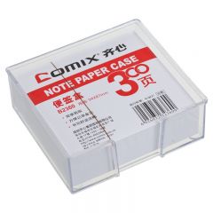 齐心 B2360 简便易取便签盒 透明