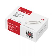 齐心 B3500 回形针 29mm 100枚/盒 1盒