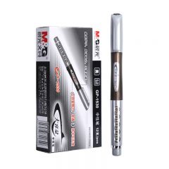 晨光 中性笔 黑色 0.5 拔盖 大容量 大白鲨 GP1530 单支