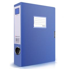 齐心 HC-55 PP档案盒 A4 55MM 绯蓝色