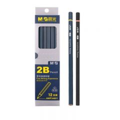 晨光2B铅笔 木质六角 办公 AWP34601 随机发货
