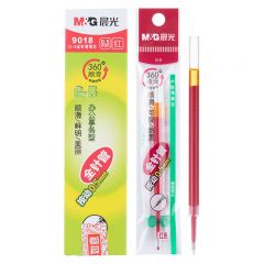 晨光 红色中性笔芯0.5按动替换笔芯 G-5B1