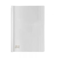 齐心 Q312 报告夹 A4 抽杆式 白色